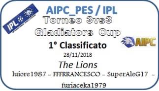 IplPes's tweet photo. si aggiudicano la Gladiators Cup i
#TheLions complimenti ragazzi! Bravi anche i 2 classificati il #CdGClan3vs3 ! Ringraziamo tutti gli altri team per la partecipazione!
#PESoloNOICLAN3vs3 #TheVikings #TeamBallo
#IPEStatori #Team1BalonPES #BalonPESClan3vs3
#aipc
#3vs3
@Konami https://t.co/1CARTEA5HW