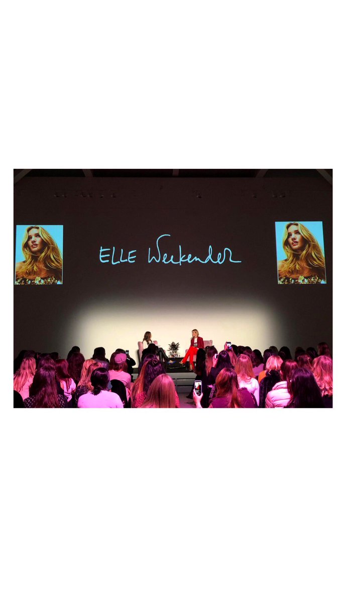 #SuperSunday 🤩

Of course we have a Full House for an audience with the stunning <a href="/RosieHW/">Rosie H-W</a> on How to Build a Beauty Empire ✨ 

#ElleWeekender <a href="/ELLEUK/">ELLEUK</a>