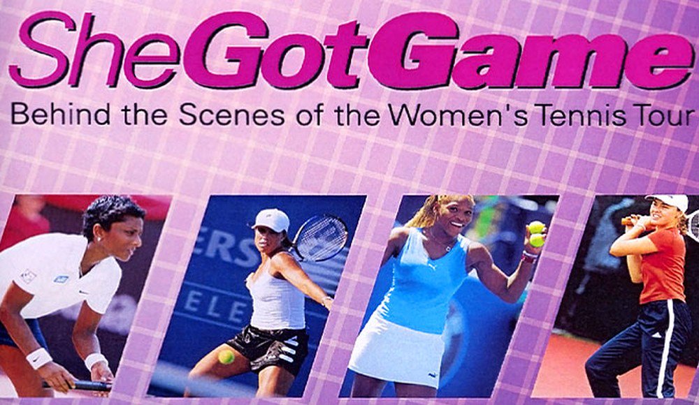 Tennis fans suffering withdrawal during the off season should enjoy this engrossing doc of the <a href="/WTA/">wta</a> tour circa 2003.
Featuring former Top50 Sonya Jeyaseelan, &amp; young <a href="/mhingis/">Martina Hingis</a>, <a href="/JenCapriati/">Jennifer Capriati</a> &amp; <a href="/serenawilliams/">Serena Williams</a>

See She Got Game by @BobbiJoHart &amp; Abbey Neidik:
youtube.com/watch?v=ReHBoB…