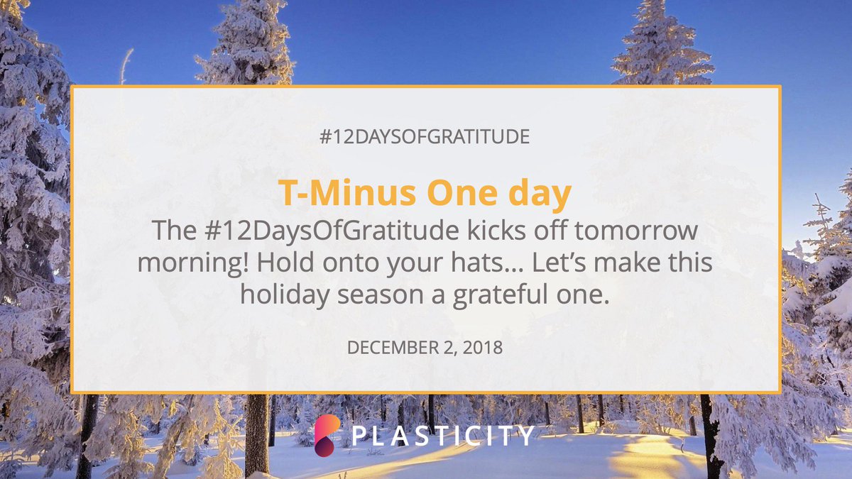 dave__whiteside's tweet photo. The #12DaysOfGratitude kicks off tomorrow morning! Here's how it will look:

Every day, I will pin one gratitude activity to my profile to respond to. Respond to the question in a tweet and I will retweet it. In 12 days, my profile will be filled with a community of gratitude! https://t.co/SUkGUCZAep