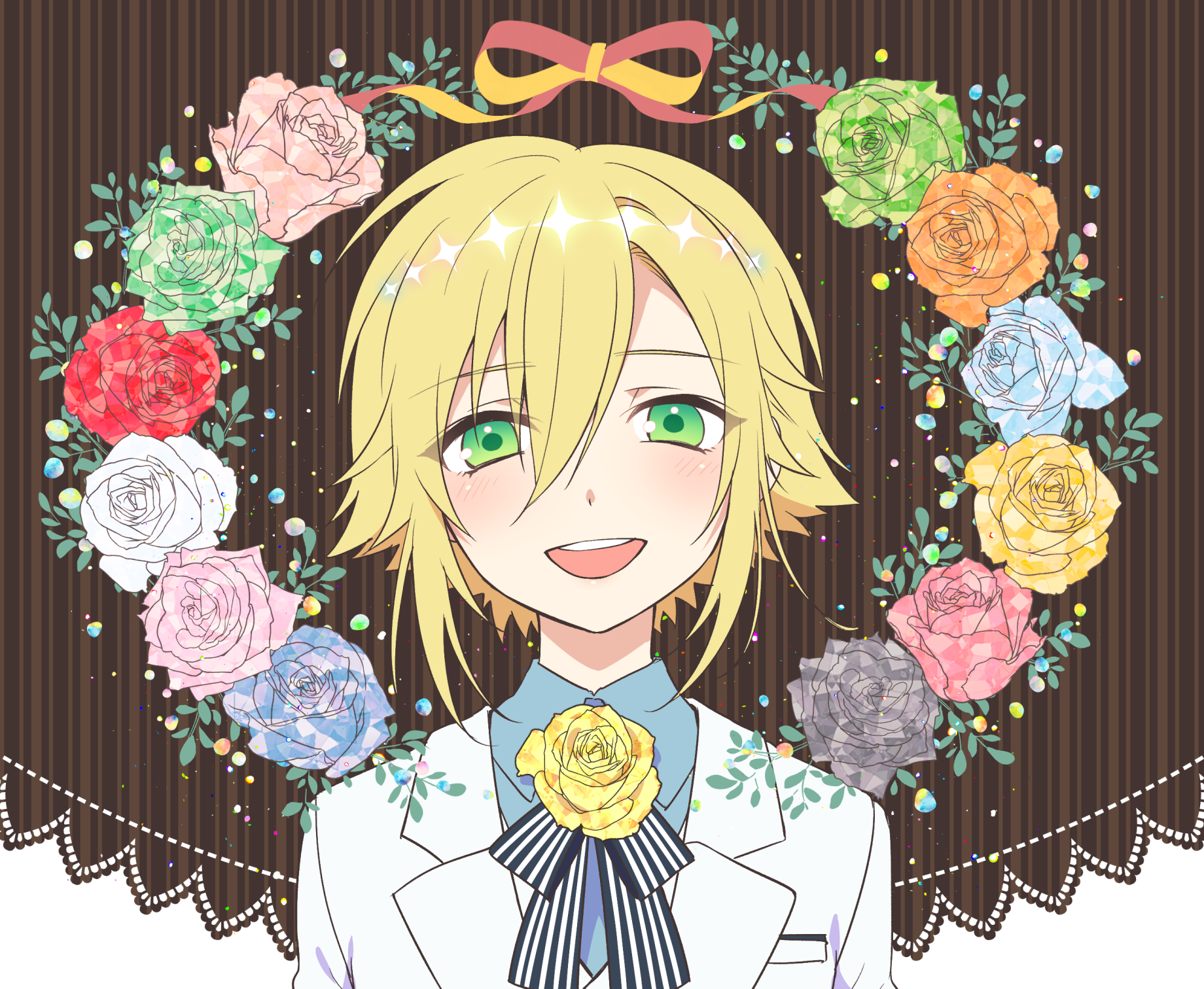 三瀬ゆづき Na Twitteru おめでと だいすき 13本の薔薇の花言葉 永遠の友情 にじさんじseeds 絵画コウ T Co Vy8rxocp6k Twitter