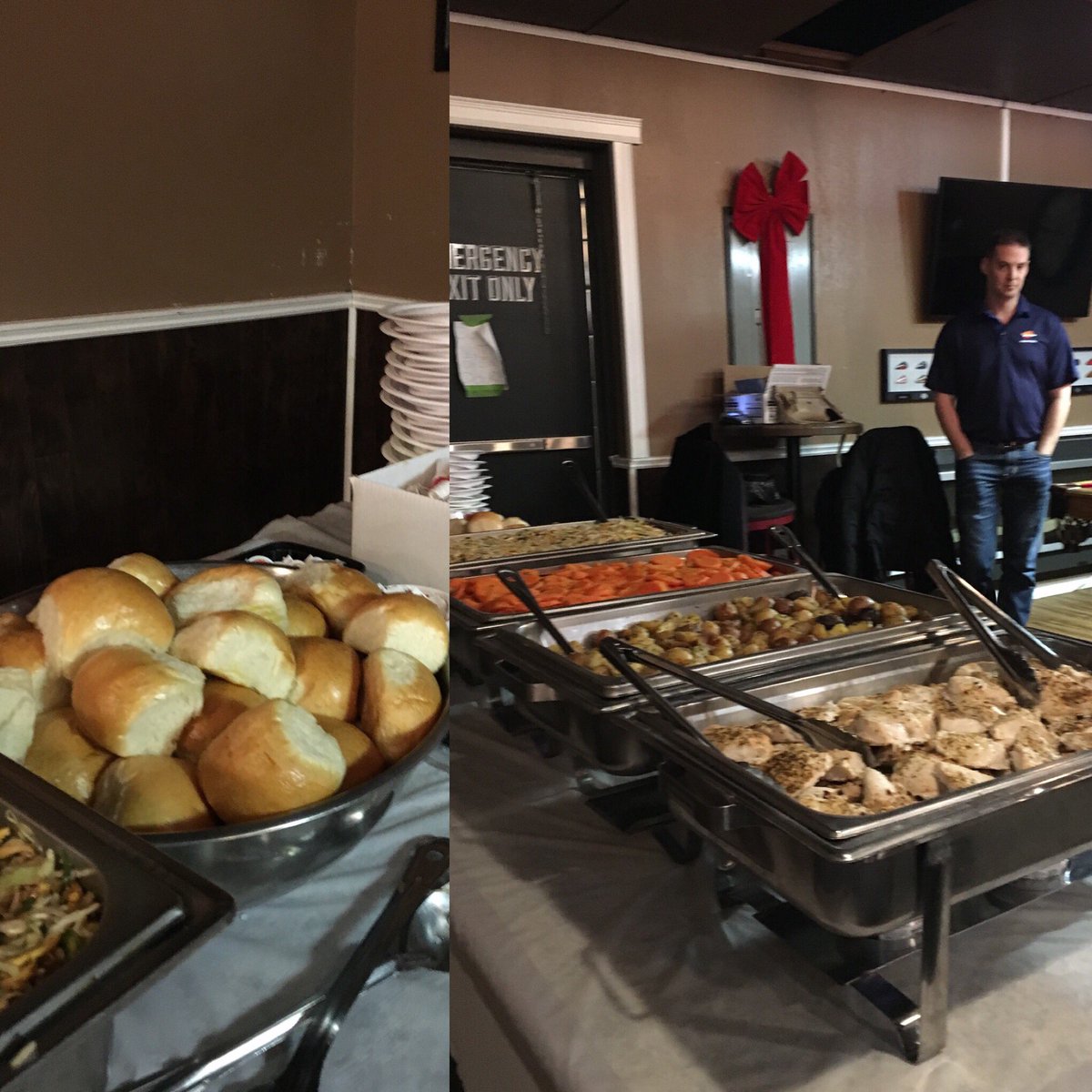 rolling_greens1's tweet photo. #yllcatering #offsite #fullservice available thank you to Repsol Oil & Gas for choosing @rolling_greens1 to cater your Christmas celebrations we hope you truly enjoyed the meal #merrychristmas to you all https://t.co/A5zpASe9uh