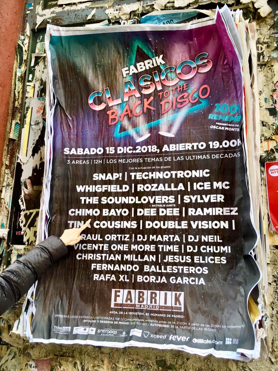 Más fiesta en Madrid. Apúntate y gózalo