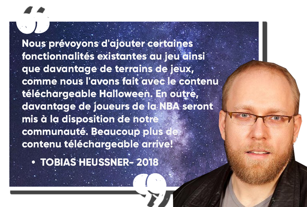 NintendoUnivers's tweet image. ✨Citation - Selon le producteur principal de NBA Playgrounds 2 : Tobias Heussner, l’équipe a de nombreux ajouts en vue pour l’avenir du jeu ! #NBAPlaygrounds2 @dungeondigger