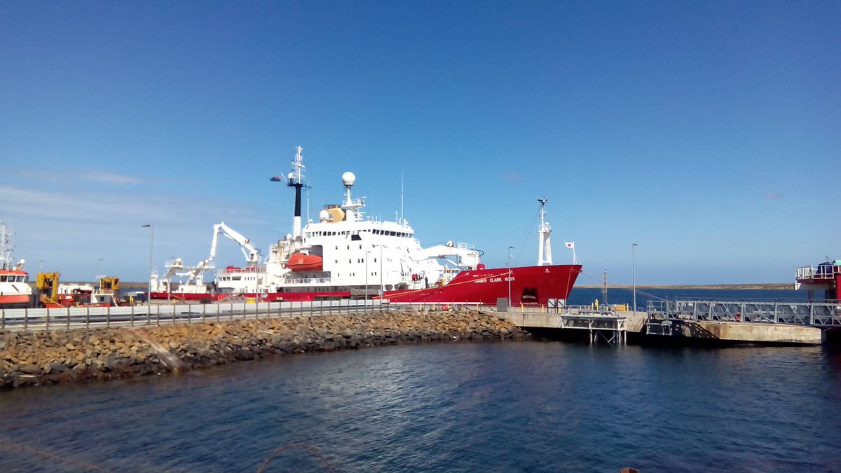 AnderLecea's tweet photo. Getting ready to sail. Leaving the #Falklandislands today at 8am,  reaching the #burwoodbank this evening and starting work at 5 am  tomorrow! It's happening! @SAERI_FI @Darwin_Defra @FI_Conservation  @FalklandsGov @shallow_marine @ICEBERGS_JCR https://t.co/rGiZUTj6JJ