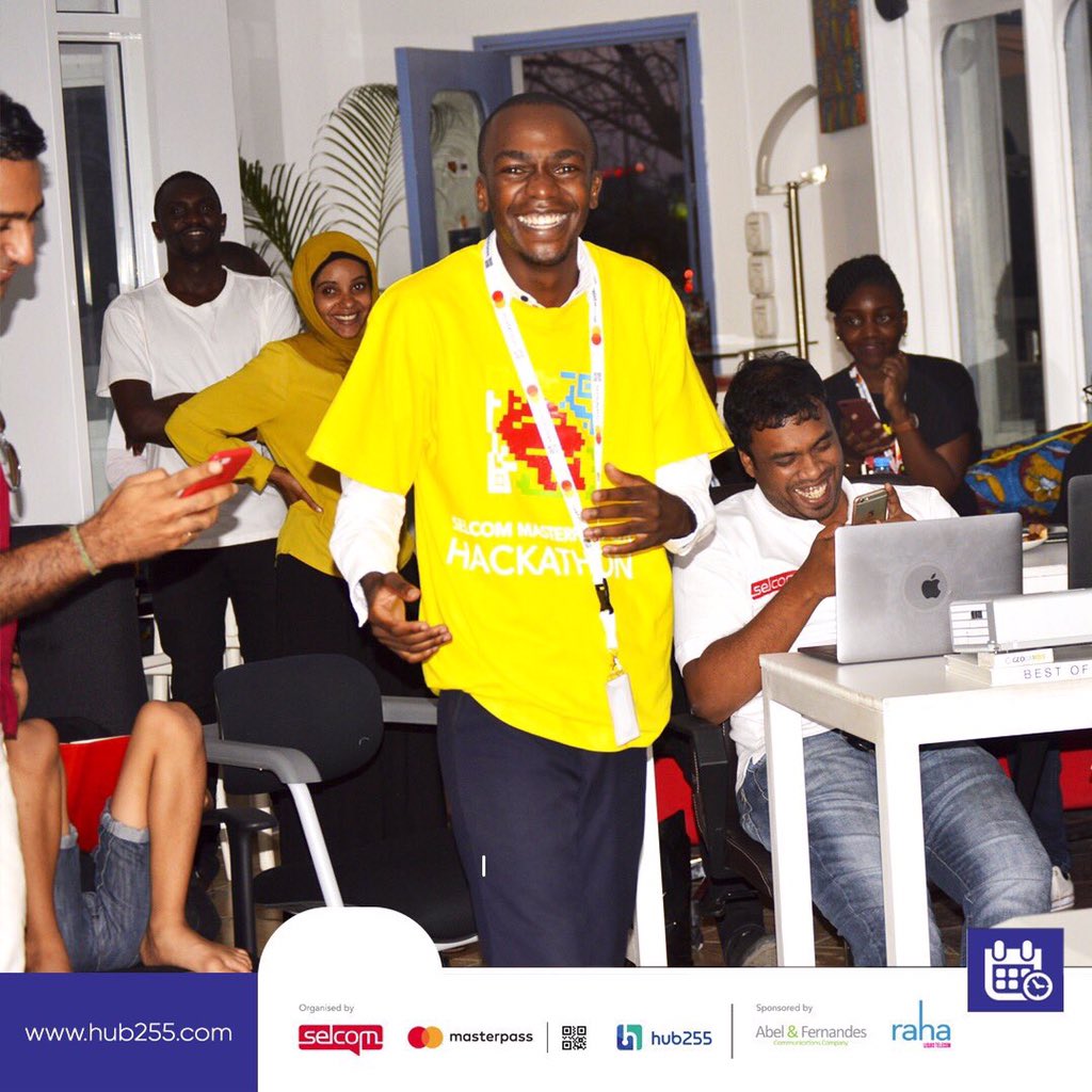 JjNabiry's tweet photo. Once again Sheria Kiganjani App First runner-up #MasterpassQRHackathon .
Iโm so happy and honored, Thank you so much @SelcomTanzania @255Hub @liquidtelecomtz #legaltechsummit2018 https://t.co/qwAjjlJ7rn