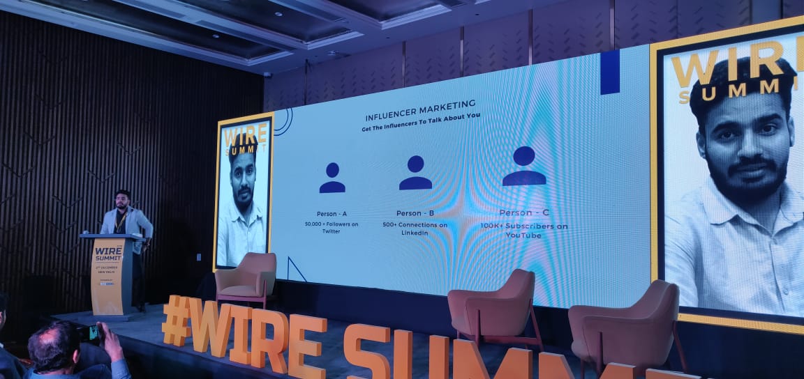btc_wires's tweet photo. "Influencer Marketing- Get the influencers to talk about you" by @RagghavSawhney, CMO of #Blockchainprbuzz in #wiresummit.
#wiresummit2018 #wiresummit #blockchainsummit #blockchainconference #blockchainevent #blockchain #btcwires #blockchaintechnology #Marketing https://t.co/GwVIoopYqS
