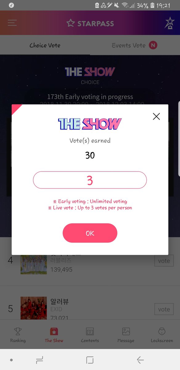 projectexid's tweet photo. #ProjectEXID
Hey hey hey have you voted on STARPASS for #EXID? They're in 5th place when they deserve #1! Go vote for them! https://t.co/yLOtQNGSnq