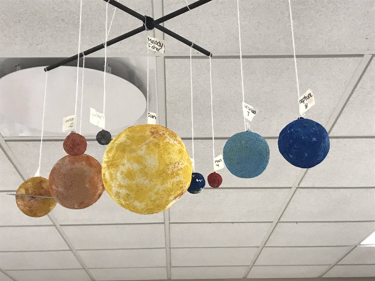 More remarkable 6th grade Solar System projects. #wesoar
