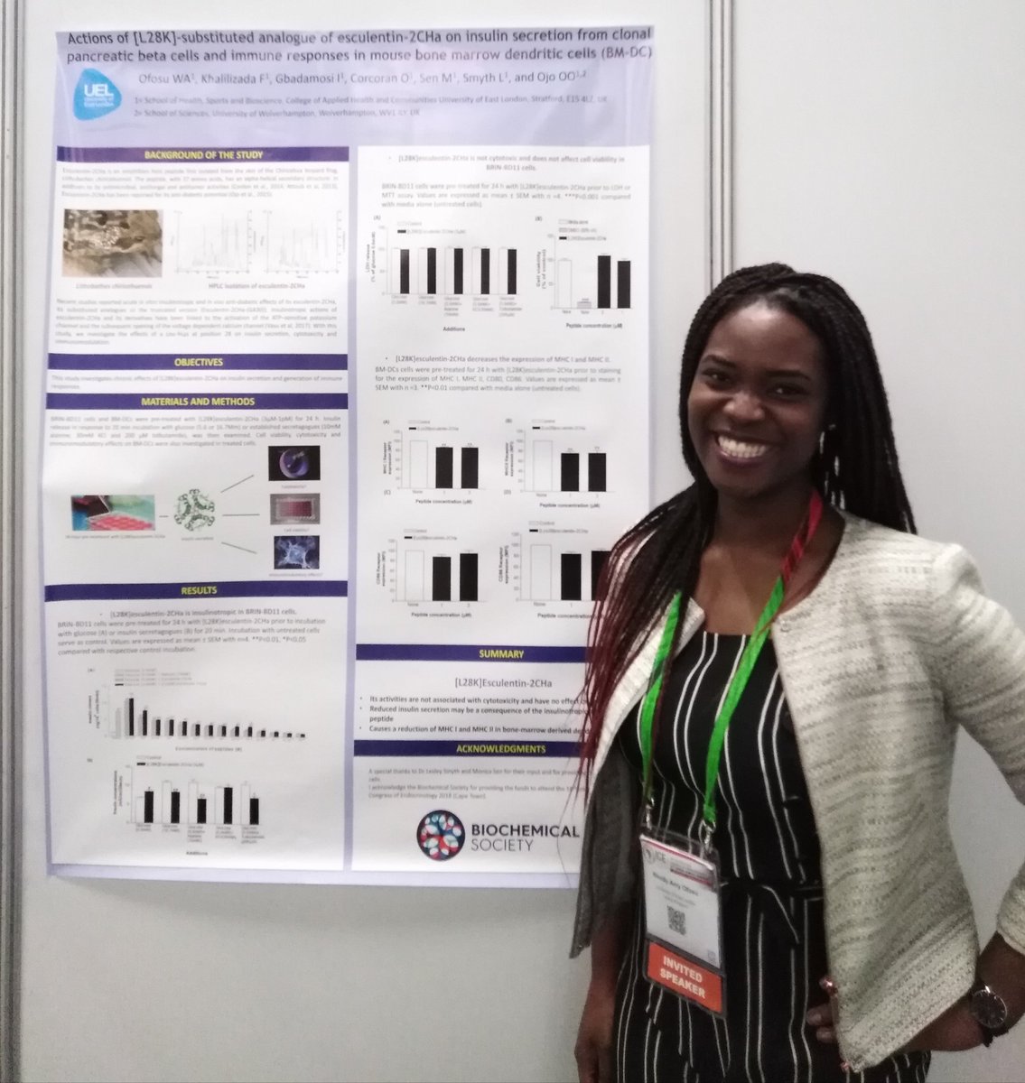 WendyAmyO's tweet photo. Let's talk diabetes and amphibian peptides! #ICE2018 https://t.co/qiTVaEet3r