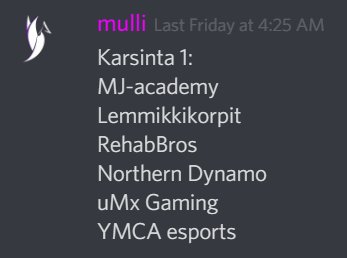 lemmikkikorpit's tweet photo. Mitä tapahtuu @mulliPUBG ?! Tuossa on rivissä 5 kovaa tiimiä ja #KORPIT. Saat perustella valintasi tähän alle, mutta kiitämme ja kumarramme vankkumattomasta luotosta korppilaumaa kohtaan. PS. Oot myös yks meidän lempparipelaajista ;) https://t.co/i6taehCceb