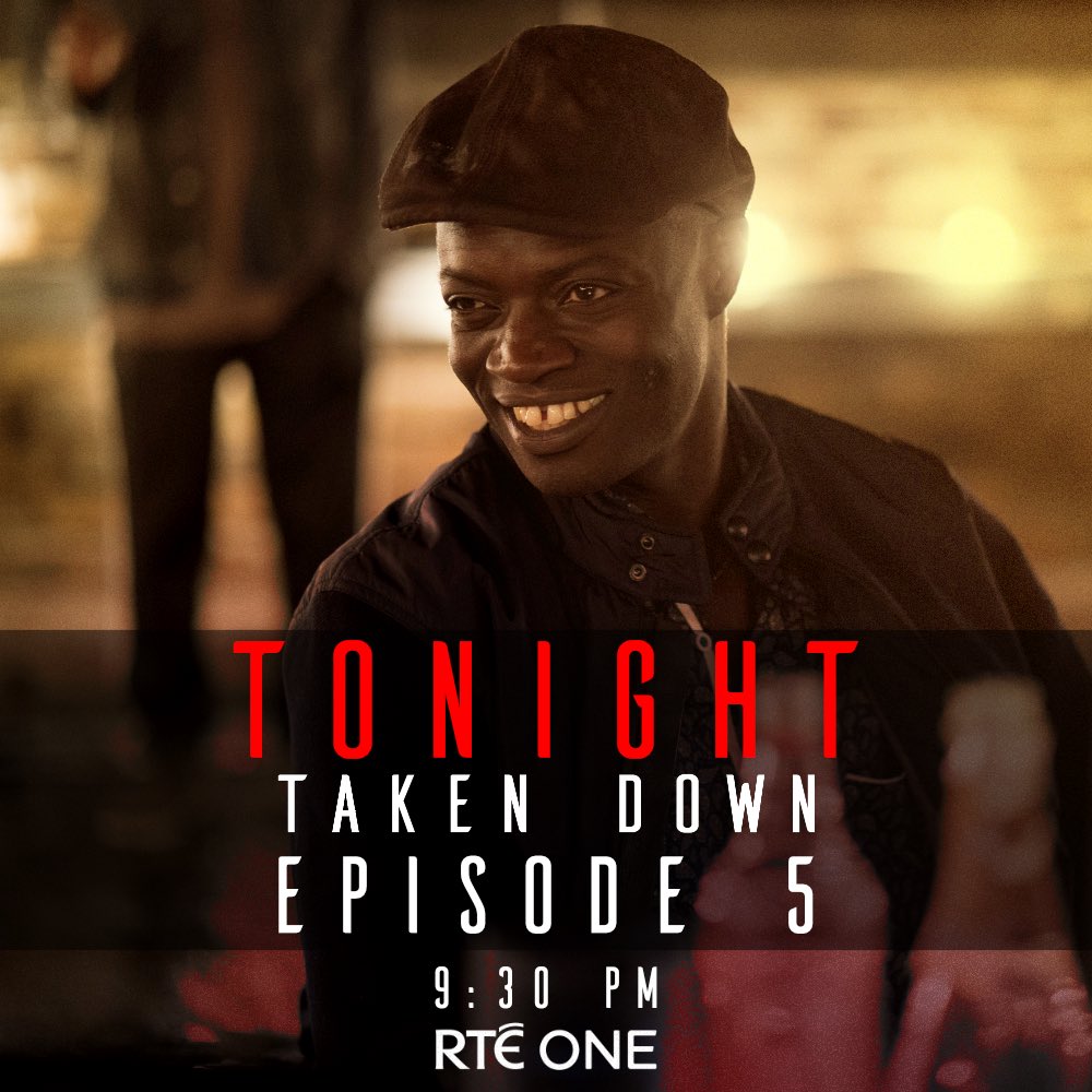 TONIGHT #TakenDown continues as Gar and Benjamin remain a step ahead of Jen and the police, the danger is only increasing for Abeni and Flora.

Episode 5 is on <a href="/RTEOne/">RTÉ One</a> tonight at 9:30pm

There’s still time to catch up on <a href="/RTEplayer/">RTÉ Player</a> here:
bit.ly/2BDI08L