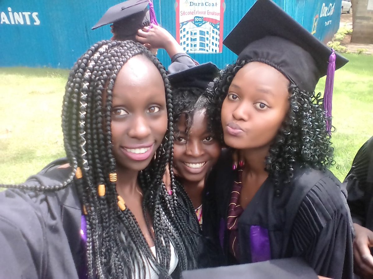 AssueSmith's tweet photo. We finally made it. Am proud of us girls. Thank you @akirachix for the opportunity.
@SambuLauren 
@GichunguJudy https://t.co/TBwAmjB8bJ