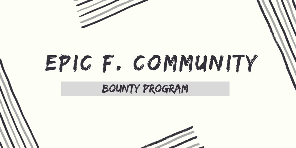 epicfcommunity's tweet photo. Our new bitcointalk #bounty &amp; #airdrop program is LIVE. Don't forget to join and get some free EPIC-F tokens. 

https://t.co/fhguVCLxGu

#epicfcommunity #epicf #cryptocurrency #ethereum #erc20 https://t.co/S4bjq2c8mq