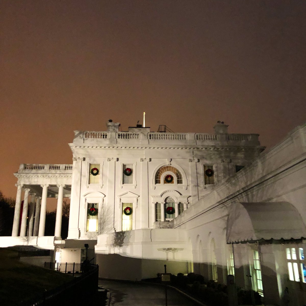 inside the white house residence