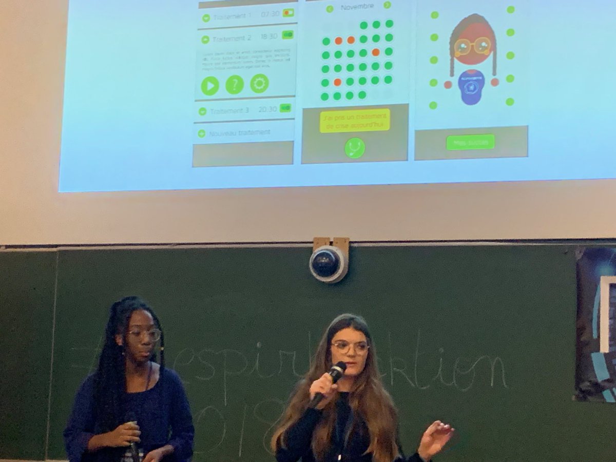 Sapemar's tweet photo. Appli jimini bien pensée pour aider les asthmatiques ds le suivi de leur traitement 👏👏# respirhacktion https://t.co/sSiva12mge