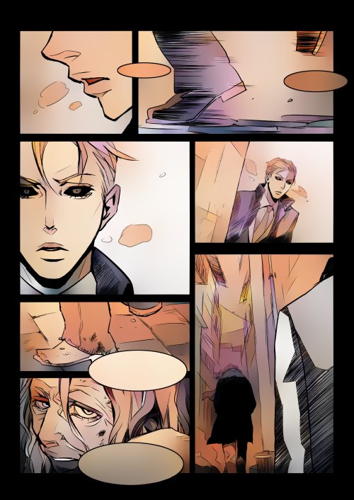 九らラ C99冬コミ30日木曜東ソ22b B級エンジン クリスタの新機能の自動着彩で一瞬遊んでみた 線画は以前描いたプリゾ漫画もどきの１枚とメローネ リゾットの目真っ黒になっちゃったからそこだけ直したけどノーヒントでクリック一発でこんだけやってくれる