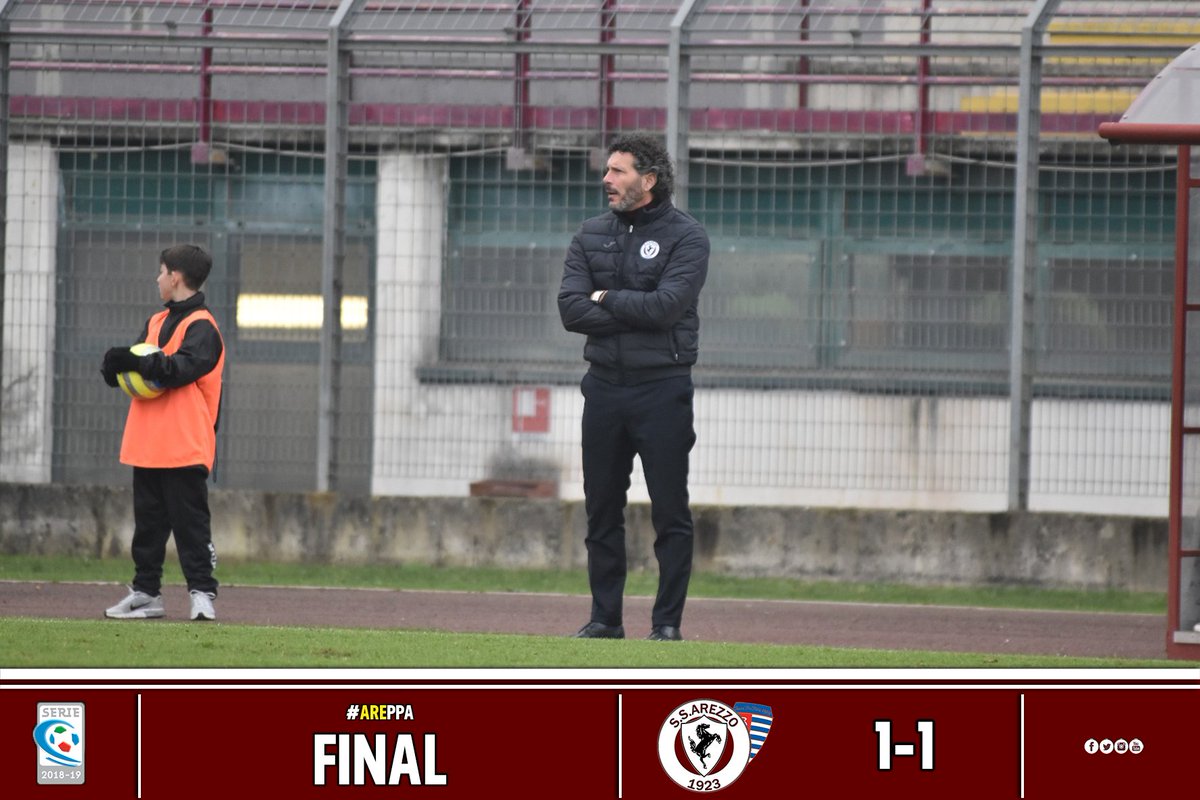 ArezzoCalcio's tweet photo. FST, #ArePpa 1-1 #ForzArezzo ⚽ #SoloAmaranto ⭕ #AvantiArezzo https://t.co/UqKJ1j5oGt