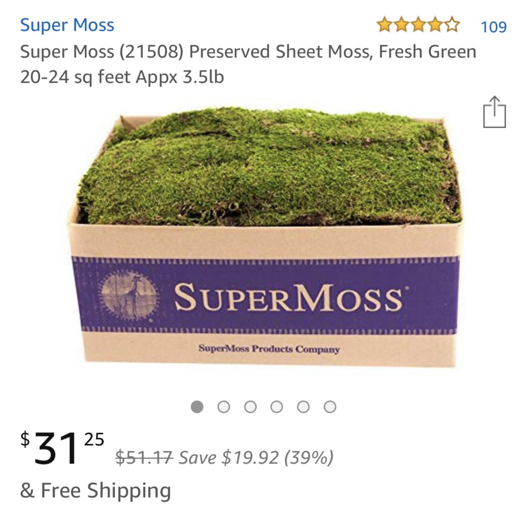 rbwestrick's tweet photo. Amazon sells moss? If you’re in need of moss, save yourself some cash . . . I’ve got a ton of this crap in my yard! #mosswontdie #freetoagoodhome #orbadhome #supermoss https://t.co/lVTVXP0WqF