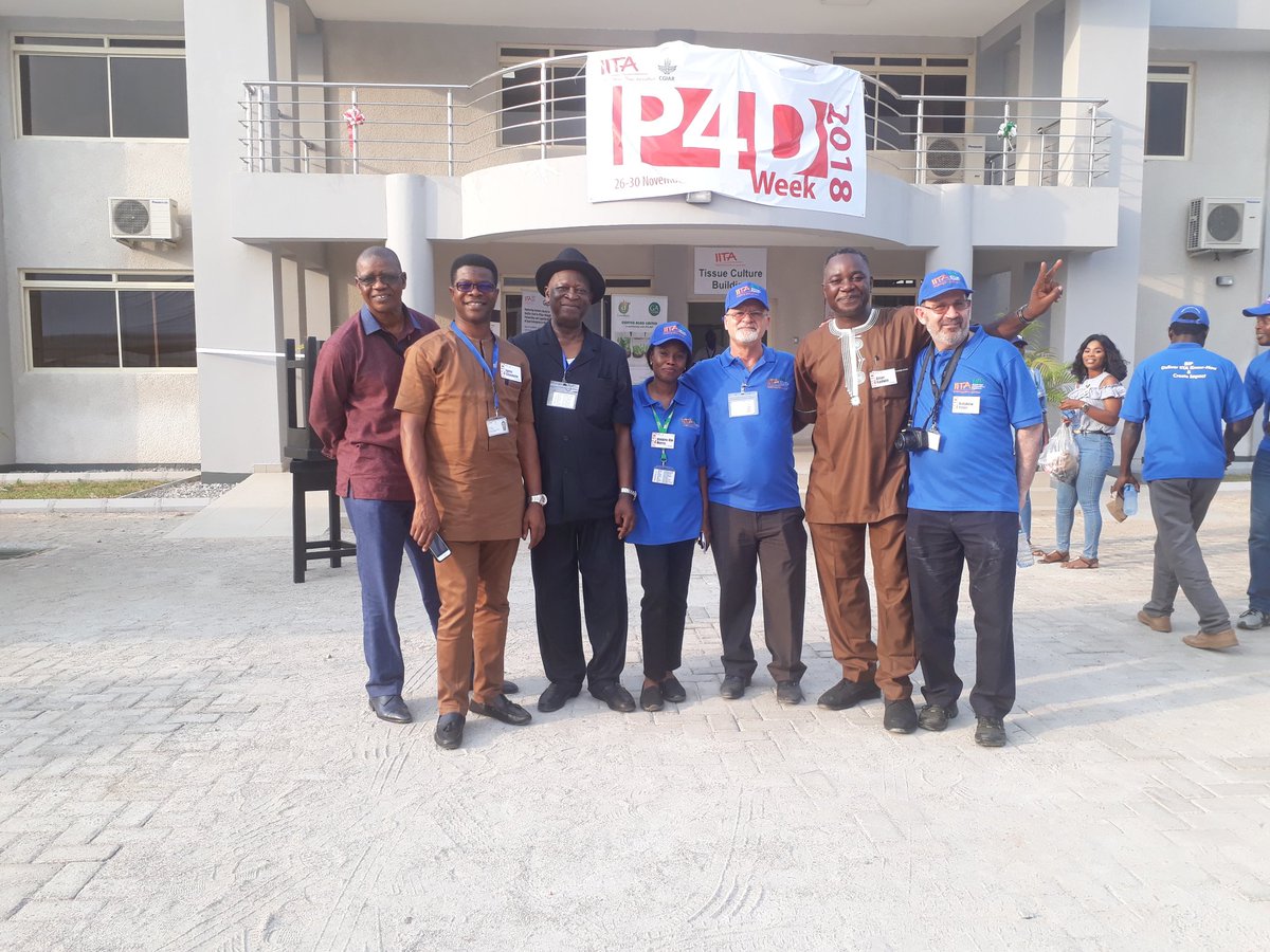 GodwinAtser's tweet photo. Nigeria commended for investment in Tissue Culture lab in IITA #P4DWEEK @SciDevNetSSA @IITA_BIP https://t.co/W2WTYcqV6q
