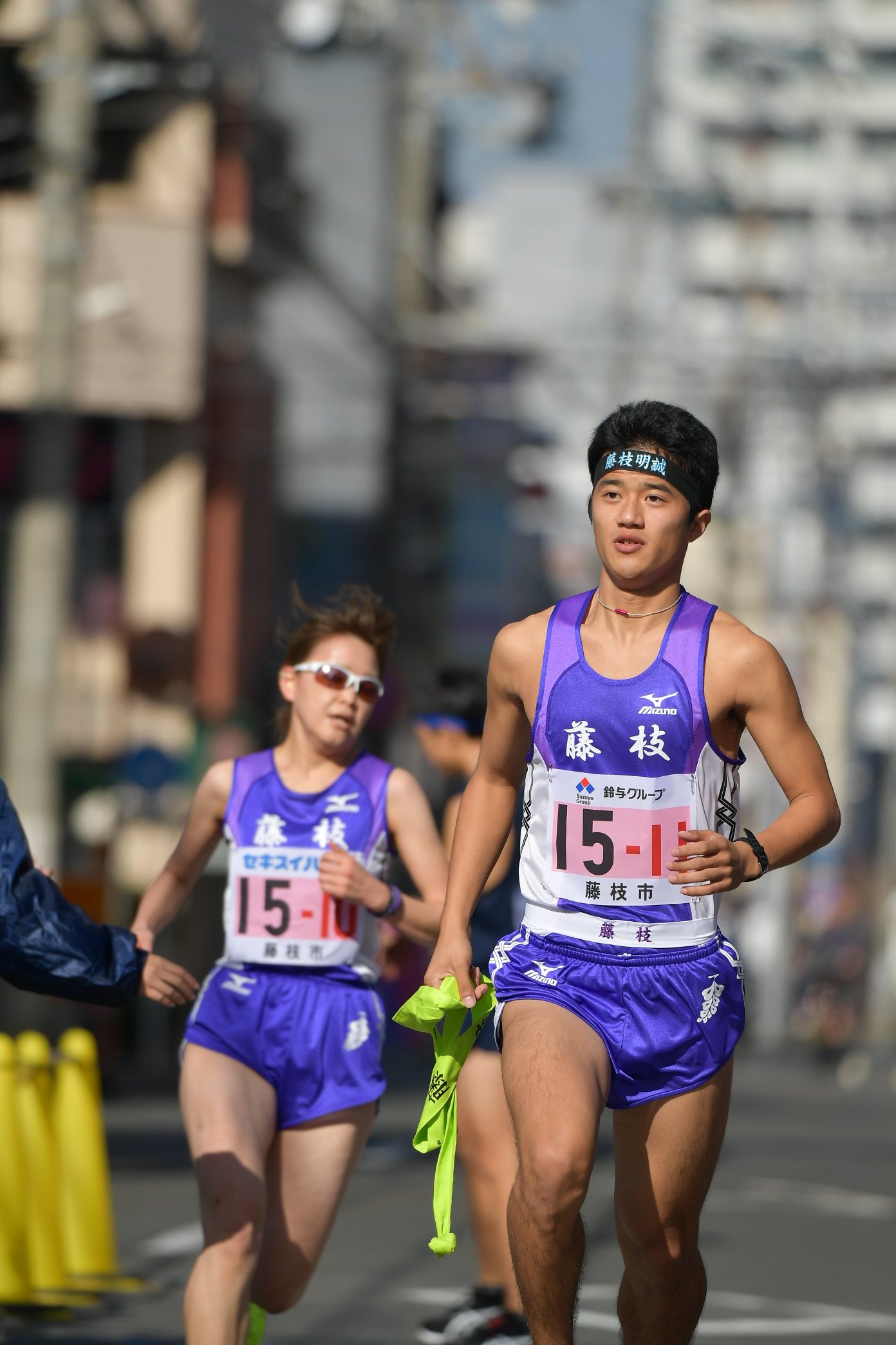 はし しずおか市町対抗駅伝18 第10中継所 牧之原市 大石由美子 日機装 櫻井健人 常葉大菊川高 藤枝市 栗田泰葉 藤枝アスリートクラブ 大畑柊介 藤枝明誠高 吉田町 大石未咲 静岡吉田ac 村松亜蘭 藤枝明誠高 熱海市 布川大登 沼津市立高