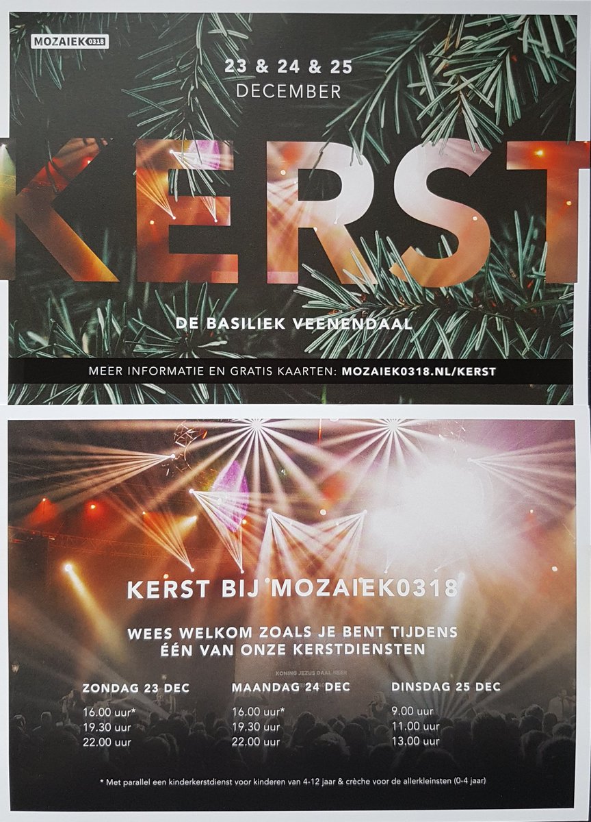 ikbenieke's tweet photo. Fijn als je komt, welkom zoals je bent!! 
#Mozaiek0318 #kerst #kerstdienst #kerstnachtdienst #kerstgezinsdienst https://t.co/dSwGMBe7t3
