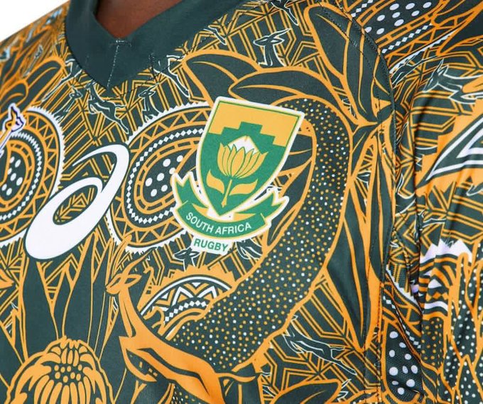 ai_pundits's tweet image. So the @Blitzboks will be wearing this special edition @ASICS_ZA jersey at the @CapeTown7s next weeked.

What do you think of the design?

#CapeTown7s #BlitzBokke