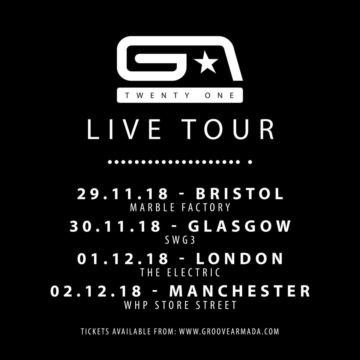 David_Barker1's tweet photo. We Superstylin’ with @GrooveArmada at @WHP_Mcr tonight 🙌 #groovearmada #thewarehouseproject #whp18 https://t.co/IevPxfcolW