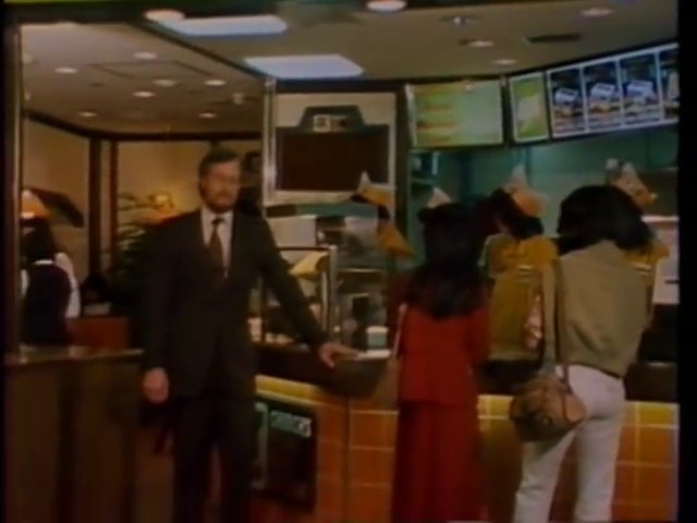 One of the nice touches is seeing the Japan manager of Church's Chickens talking up his own firm, and badmouthing KFC, which we can watch in the knowledge that Church's has virtually disappeared without trace. /2