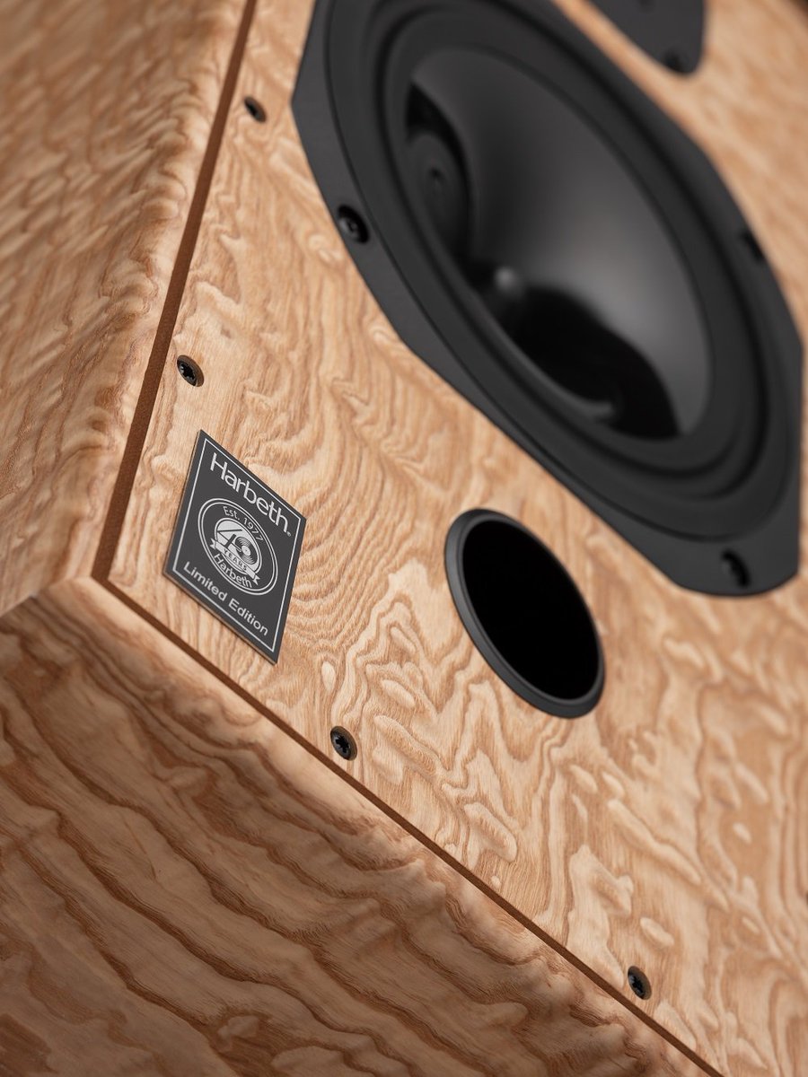 Harbeth Audio Ltd Our Stunning Compact 7es 3 Comes In A Stunning Tamo Ash Wood Veneer With The Additional Special Features Of Our 40th Anniversary Range Find Out More T Co Caprocwe6r