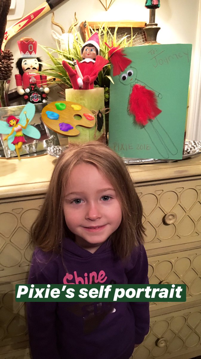 #adventuresofpixie #holidaytraditions #elfontheshelf