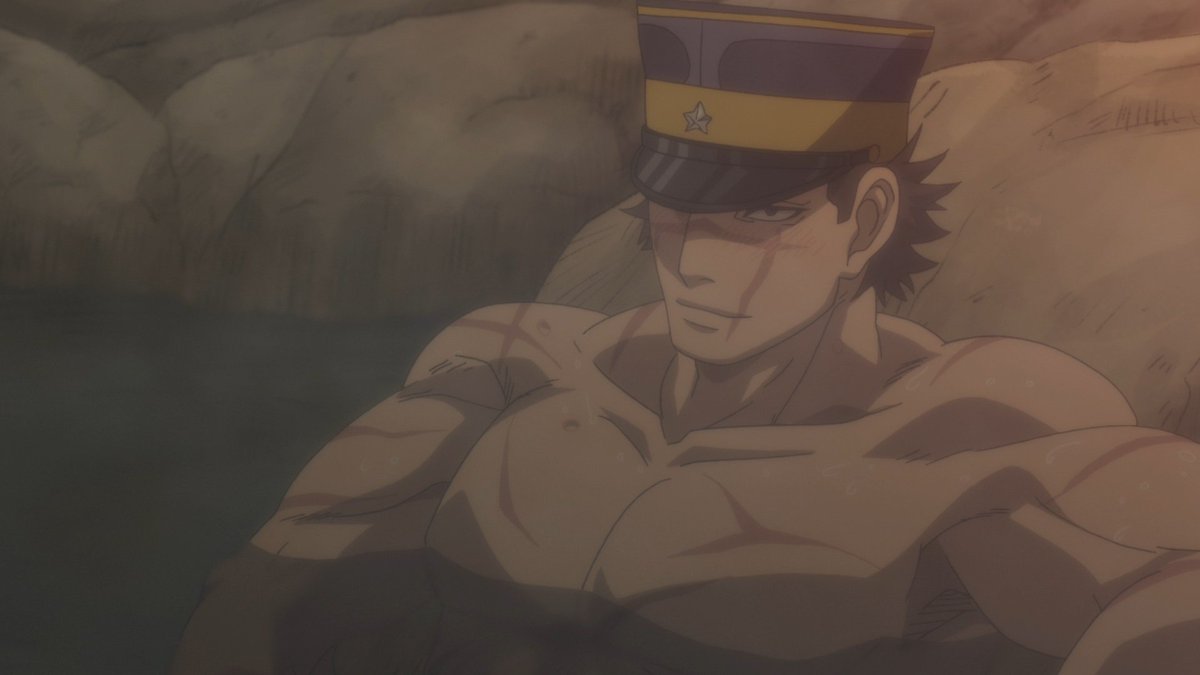 Tvアニメ ゴールデンカムイ 公式 今夜放送ッ Tvアニメ ゴールデンカムイ 第二十一話 奇襲の音 Tokyo Mx 23 00 読売テレビ 25 57 2分繰り上げ 札幌テレビ 25 44 Bs11 25 00 Fod 23 00 ゴールデンカムイ 杉元たち男衆での露天風呂