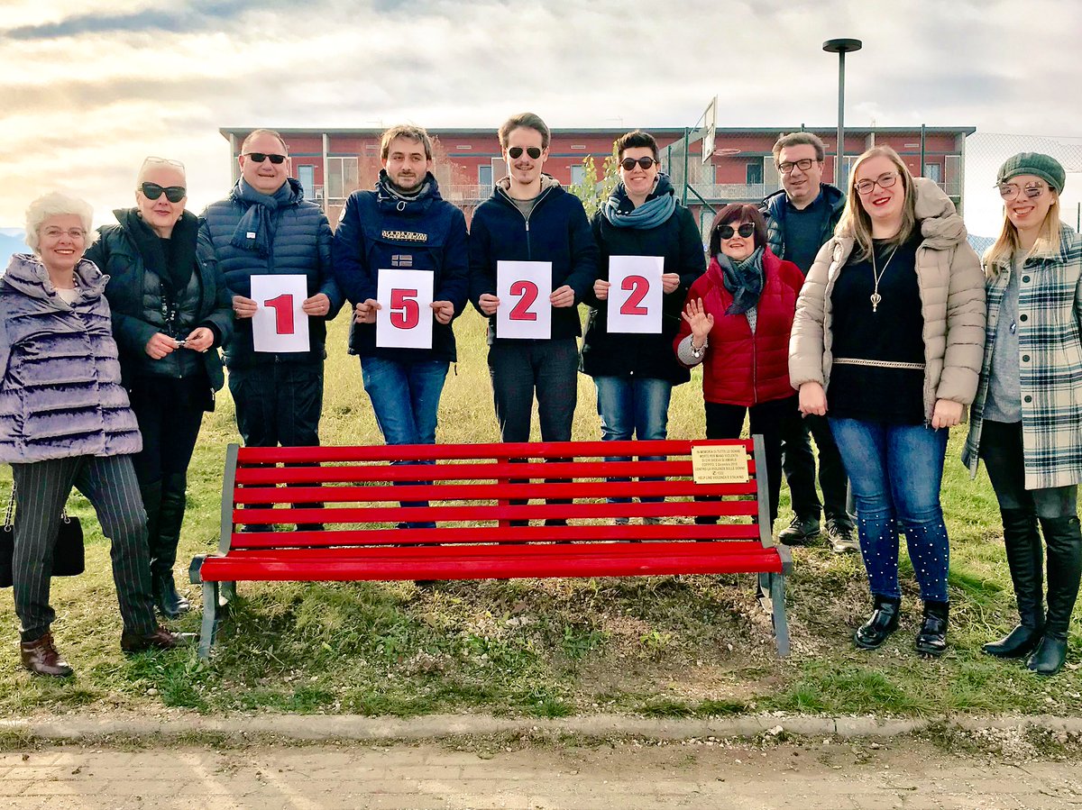 stefaniapezzopa's tweet photo. Oggi una nuova #panchinarossa contro la #violenzacontroledonne a #Coppito #progettocase #laquila #nofemminicidio #stopviolenza #donne @Deputatipd @pdnetwork @pdabruzzo https://t.co/LloWHXfmMA
