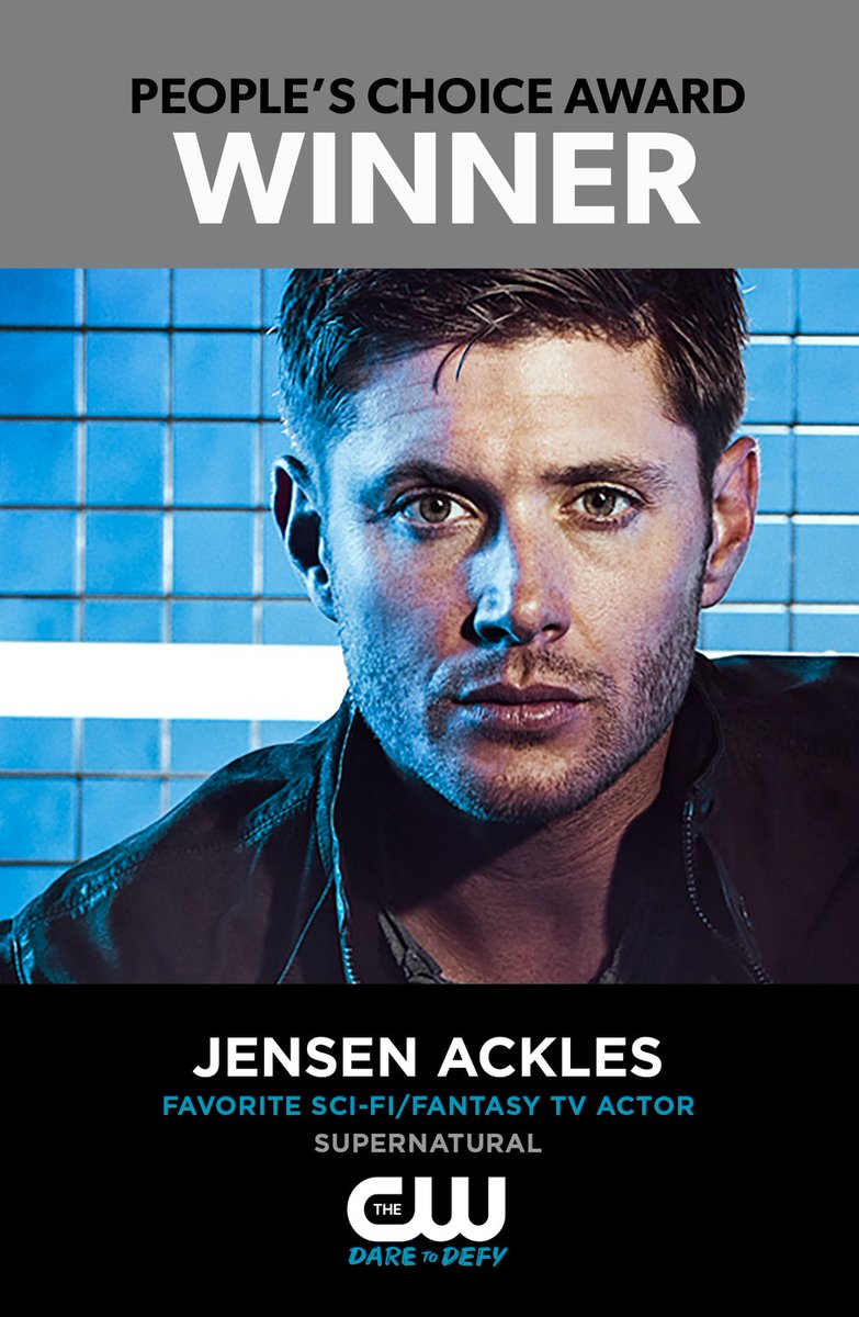 JMacLean's tweet photo. Remember when @JensenAckles won the People's Choice Award? https://t.co/CYGIbgHX0U