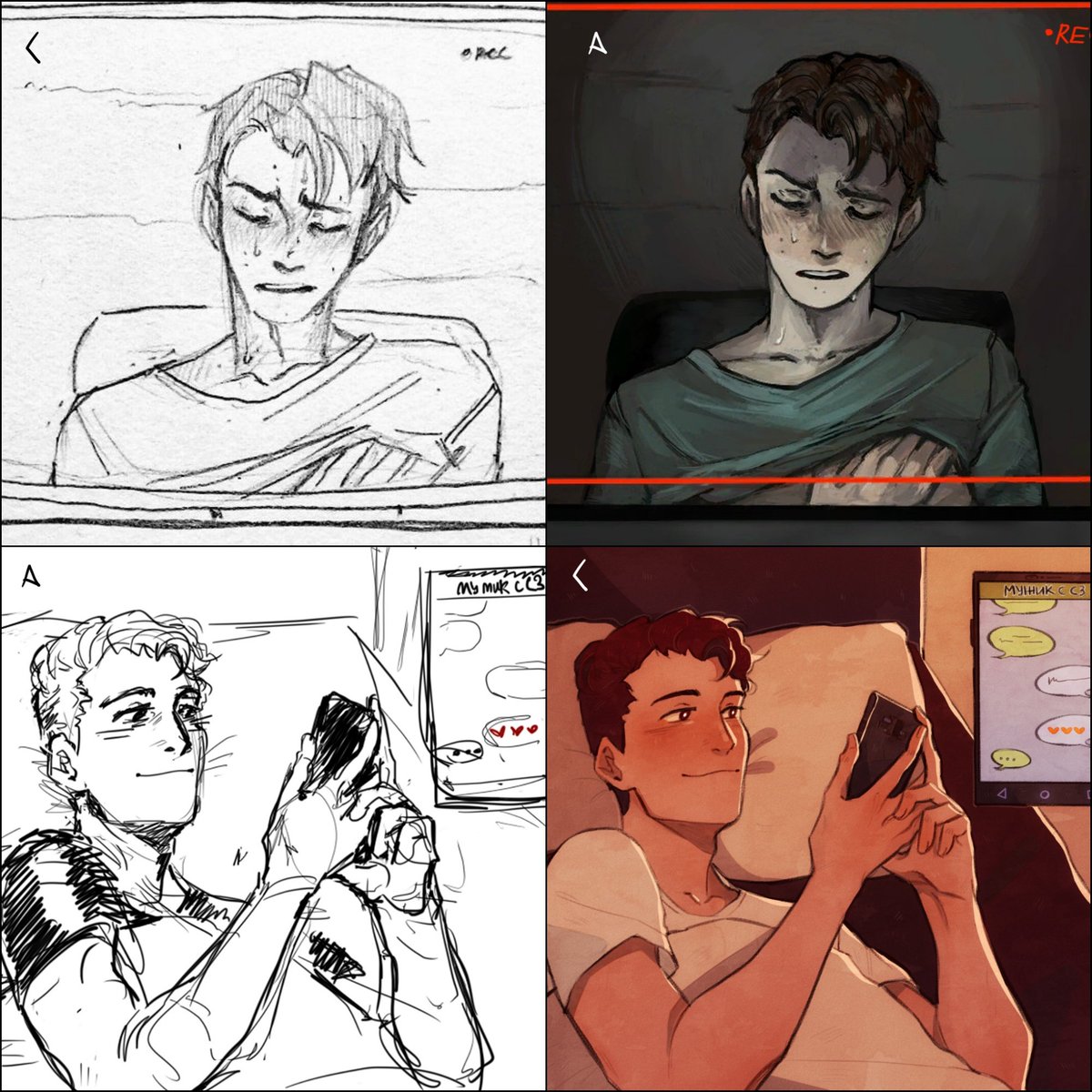 siderealEncoder's tweet image. #DetroitBecomeHuman #RK1700 
We&apos;ve made a THING with Adelfan.
F.B.I. AU 👀