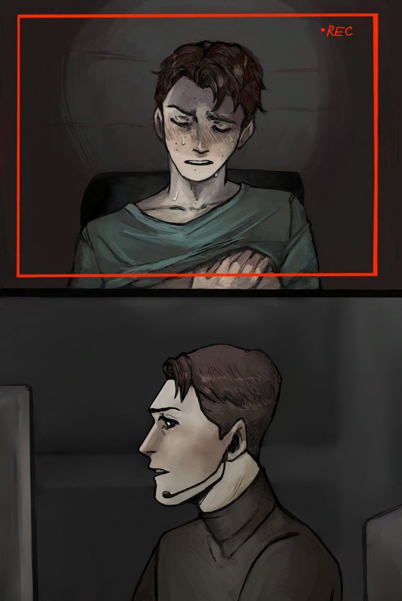 siderealEncoder's tweet image. #DetroitBecomeHuman #RK1700 
We&apos;ve made a THING with Adelfan.
F.B.I. AU 👀