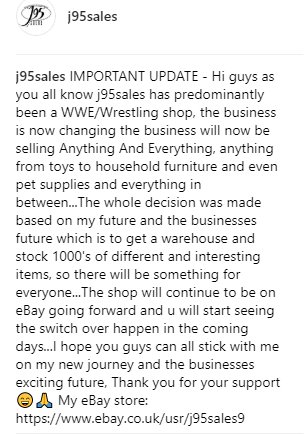 SalesJ95's tweet photo. IMPORTANT UPDATE - Thank you for your support🙏

#j95sales #ebayreseller #ebayukreseller #ebaystore #SmallBusiness #Entrepreneur #newjourney #usedproducts #ownboss https://t.co/tTlnQIBM47
