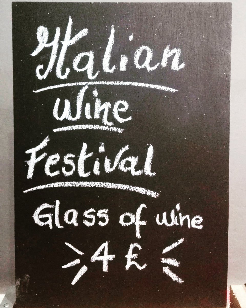 We have wine!.. Take a break and rest your weary feet after all that hard work Christmas shopping!

Handmade artisan pasta lunches ready to serve £5, glass of excellent imported Italian wine,  £4. 

#BathChristmasMarket #bathindiechat #italianwine #visitbath