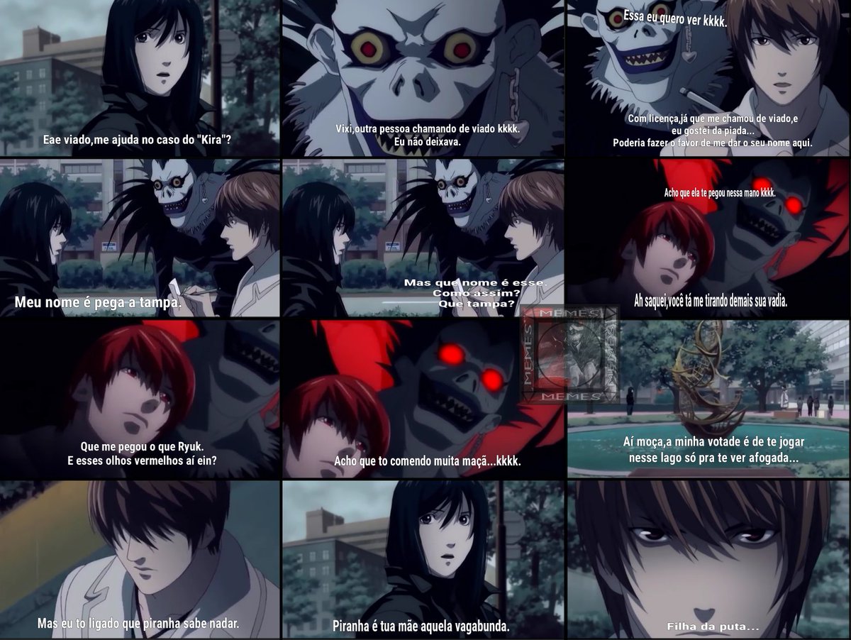 Otakus Brasil 🍥 on X: Hora de dar tchau! O anime de Death Note