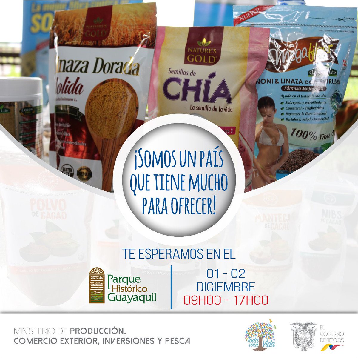 Marca_Ecuador's tweet photo. Chía es una palabra de origen Maya que significa “Fuerza“. Se pueden incorporar fácilmente en cualquier alimento desde ensaladas, salsas, pastas, arroces. Tienen vitaminas, minerales y ácidos grasos ayudan a combatir la grasa y regular el peso corporal.
#SustainableSuperfoodsEC https://t.co/s7kmnEfyrc