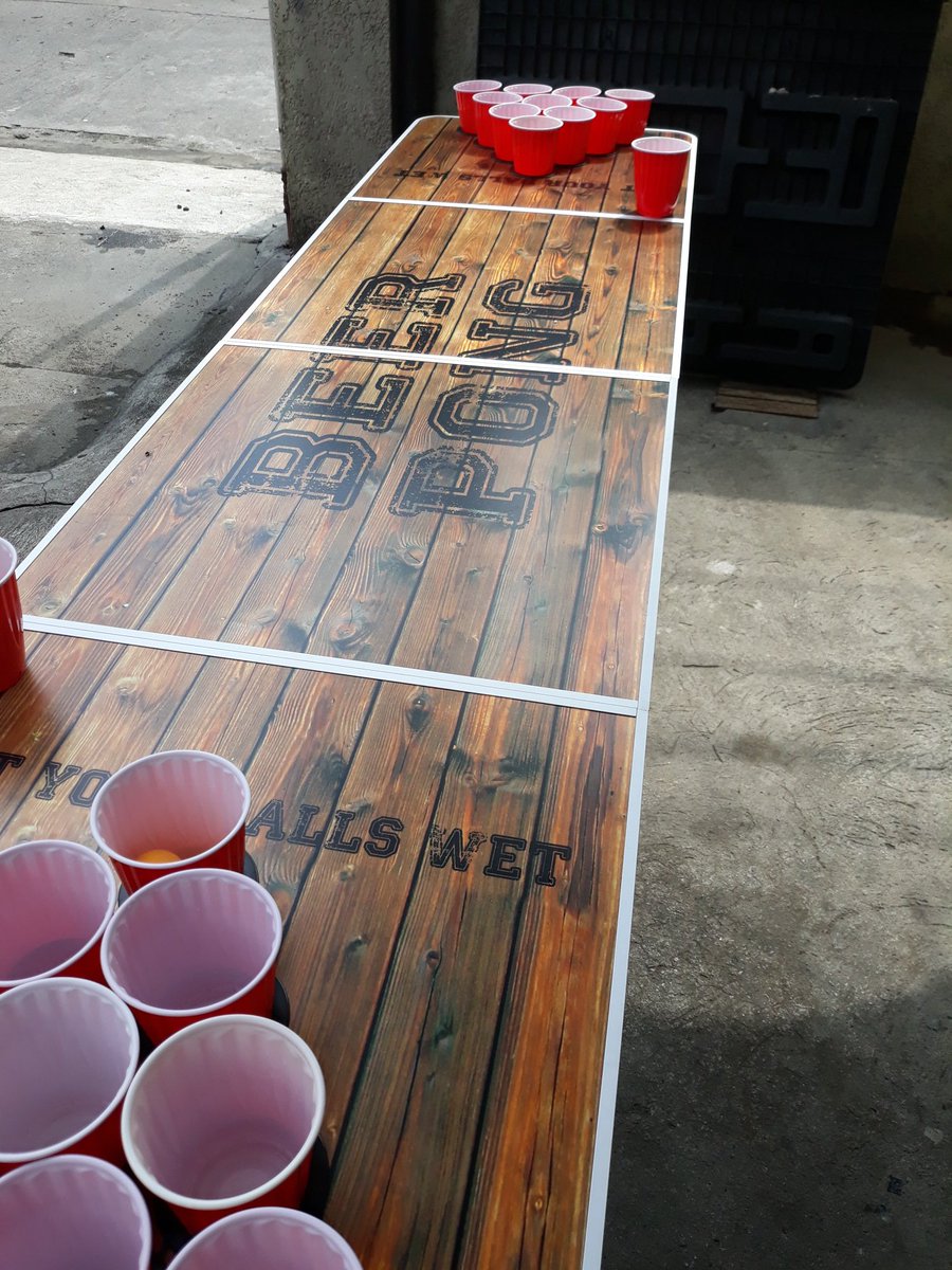 KjLey13's tweet photo. BEER PONG RENTAL 
OPEN FOR RESERVATION 
PM ME!! 
#Beerpong https://t.co/XlrMJ1kT0G
