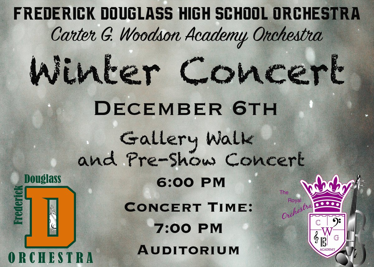 See you on Thursday! <a href="/DouglassArts/">The Arts@Douglass</a> <a href="/FDHSacademies/">Academies of FDHS</a> <a href="/cgwacademy/">CarterGWoodsonAcad.</a>