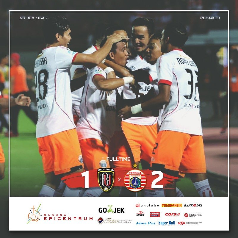 Persija_Jkt's tweet photo. Hari yang melelahkan di Pulau Dewata, namun terbayar dengan 3 poin malam ini! Satu langkah lagi, Persija!
__
#90toGlory #PersijaDay #PersijaJakarta #PersijaSelamanya https://t.co/uWx6blERe1