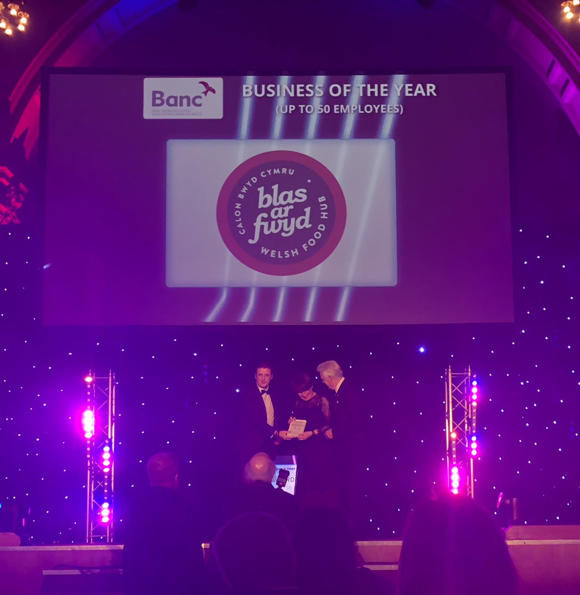EThomasJones's tweet photo. Congratulations to @blasarfwyd on winning the Business of the Year Award (sponsored by @devbankwales) on Thursday at the @dailypostwales Business Awards #DPBA18. Quality food and drink always available at their deli and wine shop in Llanrwst. https://t.co/Ms9DO9dD6t