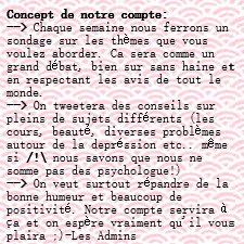 PositiVibesFR's tweet photo. Hello ! Voici le concept de notre compte en espérant que ça vous plaira. On veut avant tout vous redonne le sourire ❤️

aussi ne faites pas attention aux fautes d'orthographes haha

☮️On vit dans un monde qui a besoin d'amour🕊️

Si vous voulez un follow back retweetez ce tweet ;) https://t.co/AnrxyewLwU