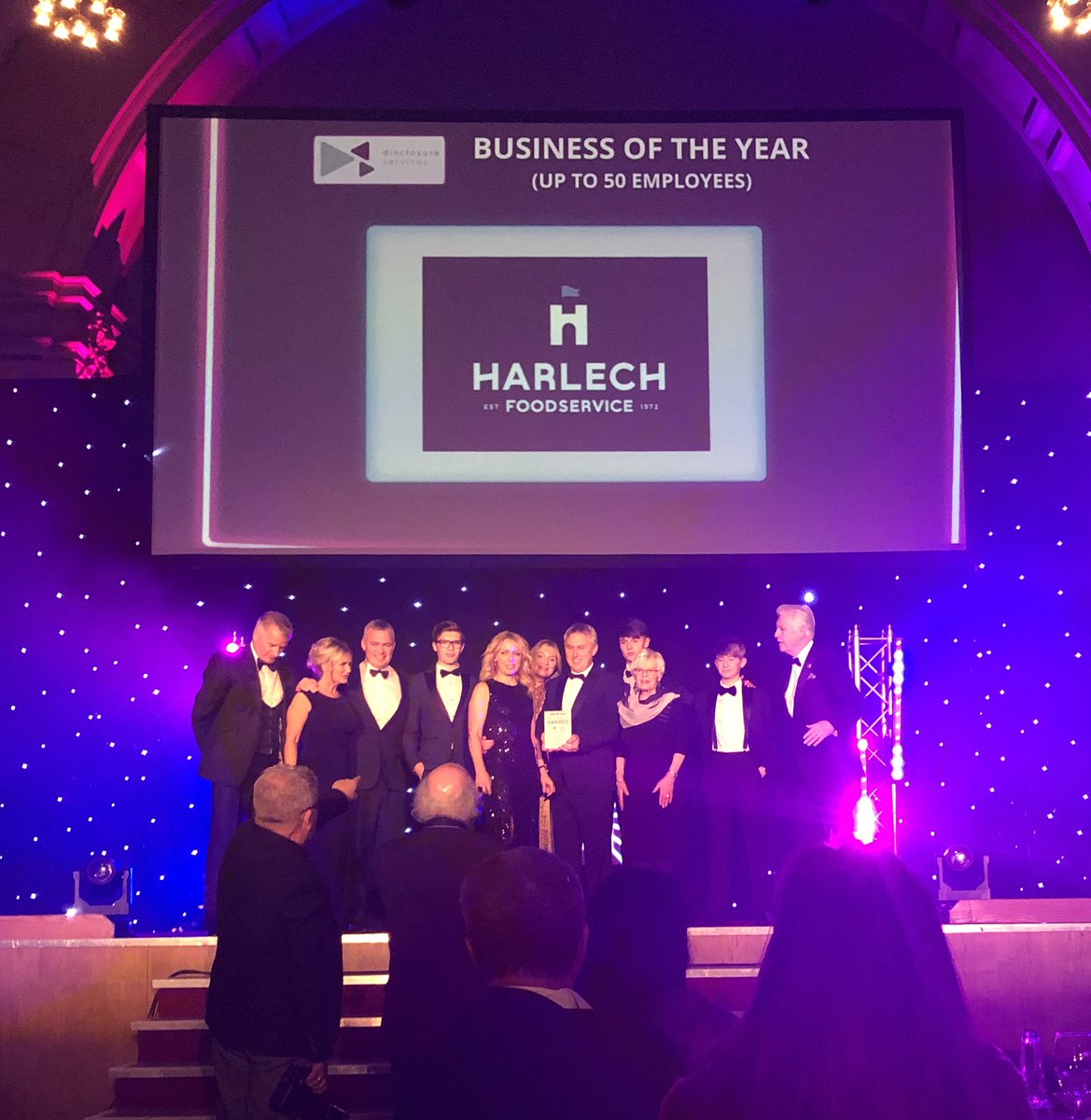 EThomasJones's tweet photo. Congratulations to @harlechfoods on winning the Business of the Year Award (over 50 employees) on Thursday at the @dailypostwales Business Awards #DPBA18. The company has been family owned and managed since 1972 and keeps on going from strength to strength. https://t.co/bVHP9NqAdV