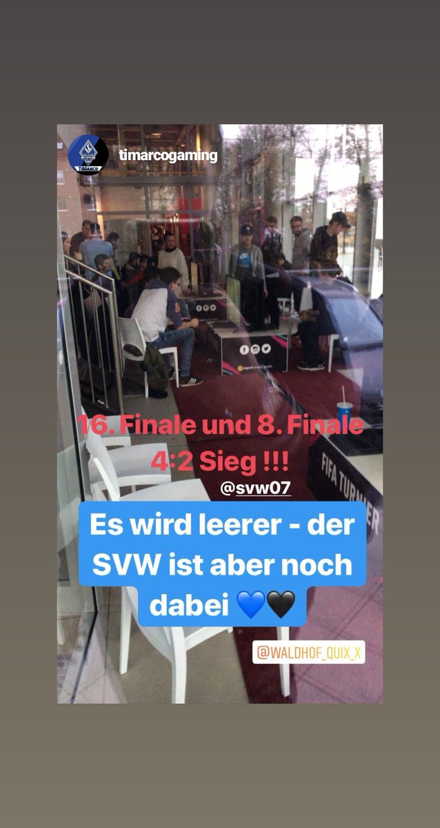 Gleich beginnt unser Viertelfinale in Düsseldorf. Nach anfänglicher Eingewöhnungsphase haben Tim und Oli den Rhythmus gefunden. 
@esporteventgmbh <a href="/svw07/">SV Waldhof Mannheim 07</a>