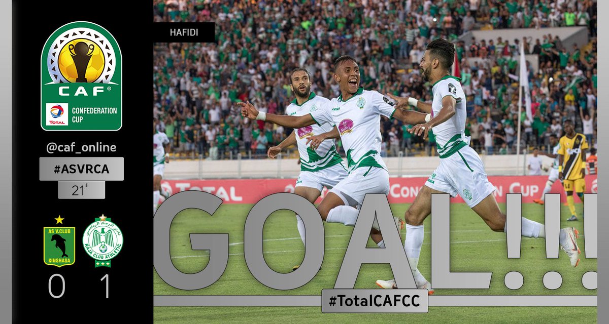 Caf On Twitter Gooooaaal Abdelilah Hafidi Scores A Goal For Raja Casablanca As Vita Club Raja Casablanca Totalcafcc Asvrca Caf On Twitter Gooooaaal Abdelilah Hafidi Scores A Goal For Raja Casablanca As Vita Club Raja Casablanca Totalcafcc Asvrca