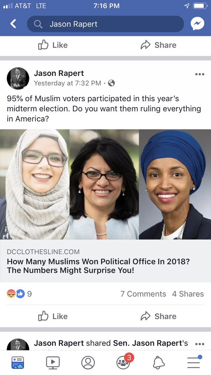 Hey <a href="/jasonrapert/">Jason Rapert</a> this is racist.