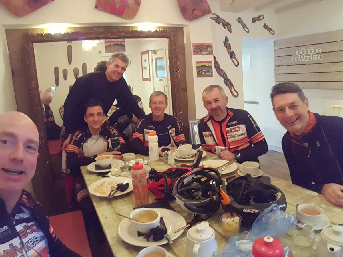 Sunday Spin out to Cleo's via Tarporley #Cycling #ClubRide #CyclingClub #Cyclinglife